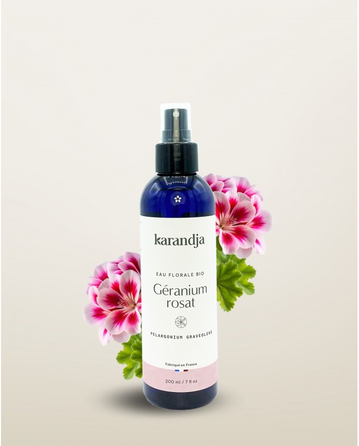 Eau florale bio GERANIUM ROSAT