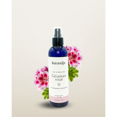Eau florale bio GERANIUM ROSAT