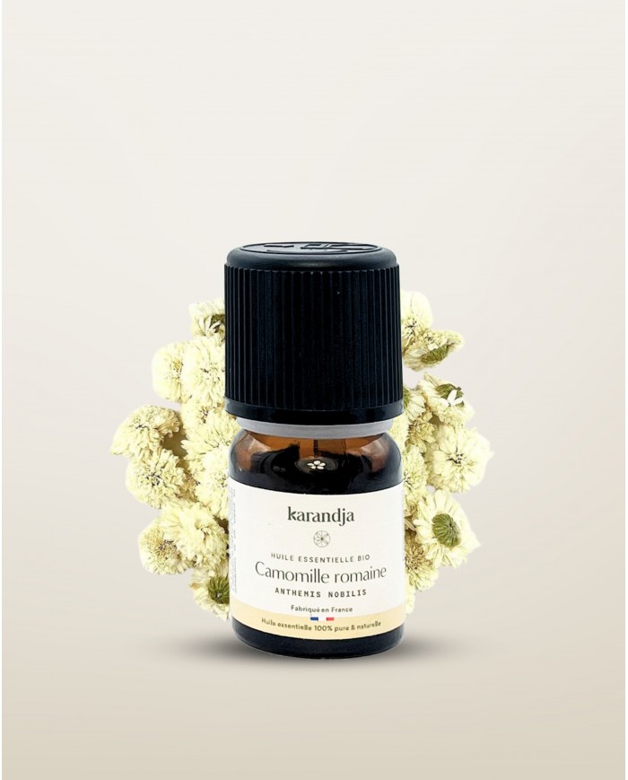 Huile essentielle bio CAMOMILLE ROMAINE Karandja 2.5ml