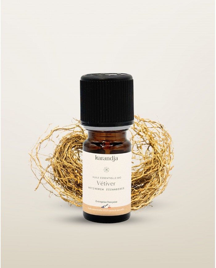 Huile essentielle bio VÉTIVER