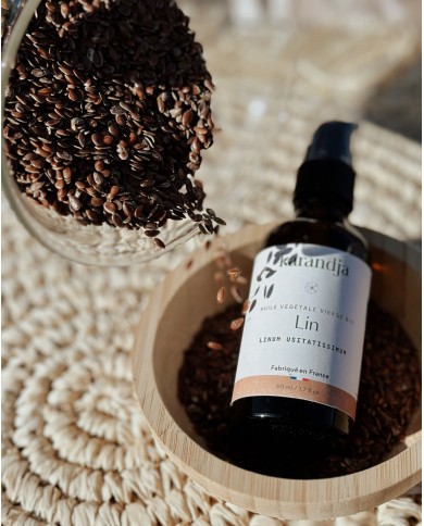 Huile végétale bio LIN