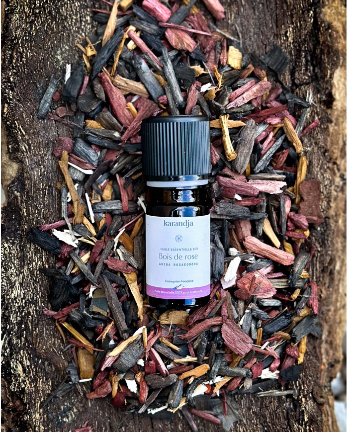Huile essentielle bio BOIS DE ROSE