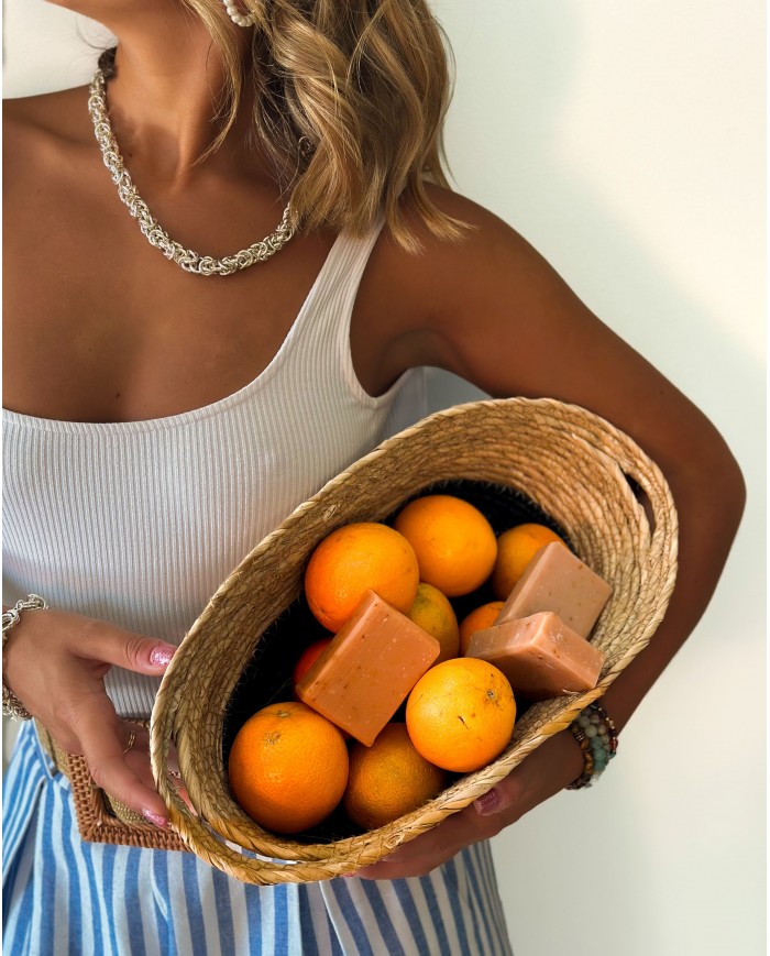 Savon végétal certifié bio MANDARINE (Pack de 3)