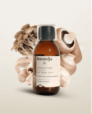 Extrait de Champignons Bio IMMUNITAIRE,  Agaricus blazei - Grifola frondosa - Agaricus bisporus