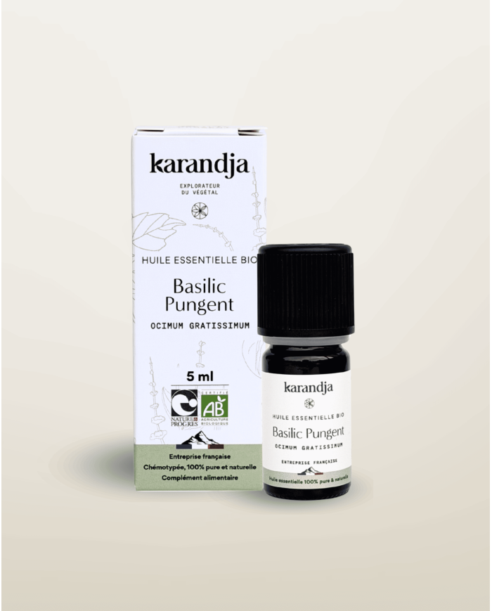 Huile essentielle bio BASILIC PUNGENT