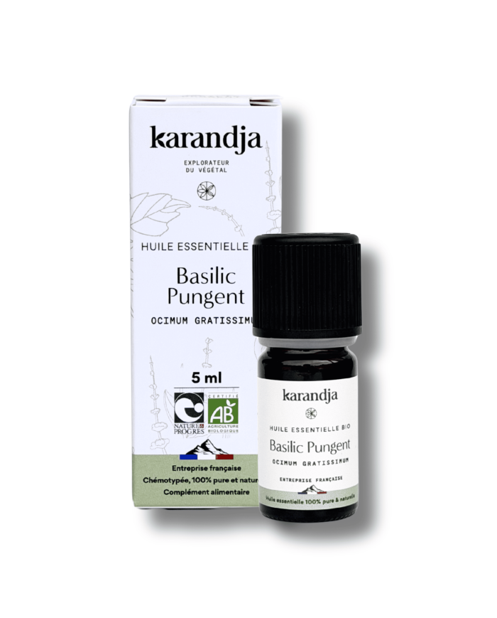 Huile essentielle bio BASILIC PUNGENT