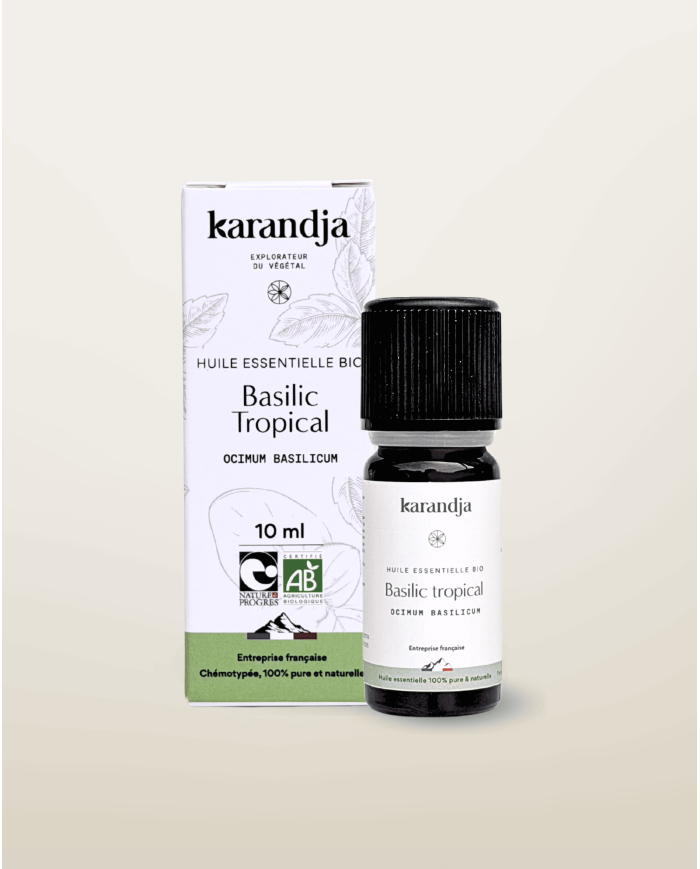 Huile essentielle bio BASILIC TROPICAL