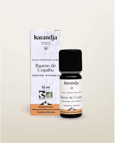 Huile essentielle bio BAUME DE COPAHU