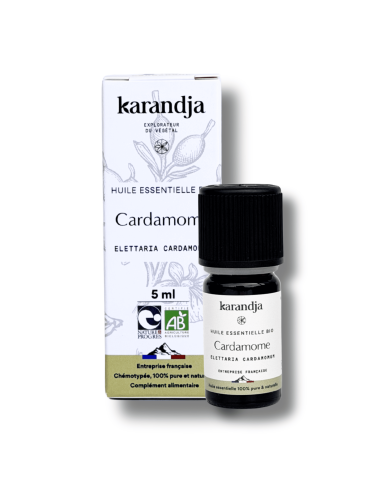 Huile essentielle bio CARDAMOME