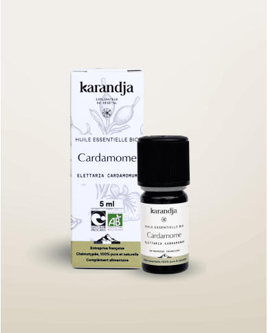 Huile essentielle bio CARDAMOME