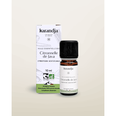 Huile essentielle bio CITRONNELLE DE JAVA