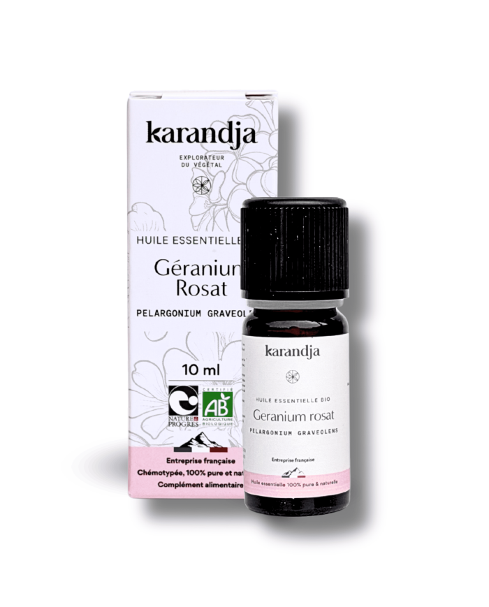 Huile essentielle bio GERANIUM ROSAT