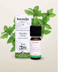 Huile essentielle bio MENTHE VERTE (menthe douce)
