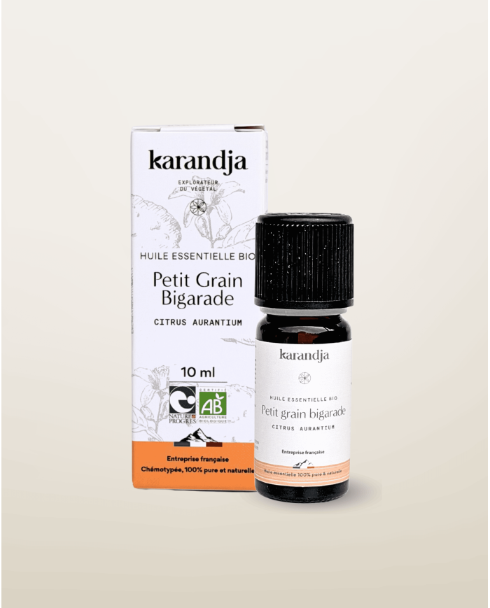 Huile essentielle bio PETIT GRAIN BIGARADE