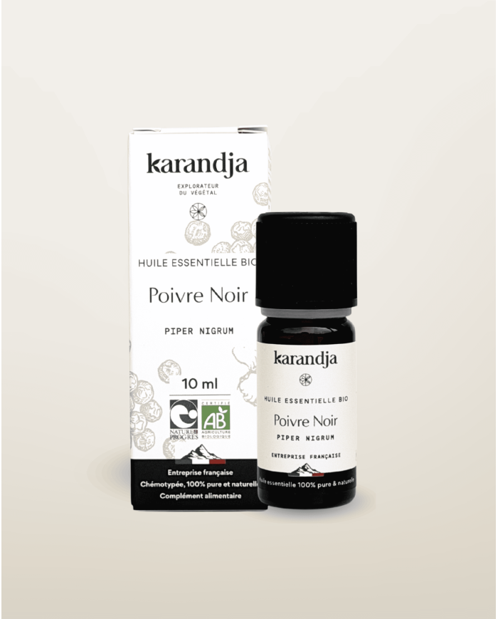 Huile essentielle bio POIVRE NOIR