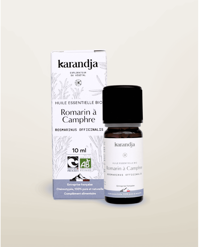 Huile essentielle bio ROMARIN À CAMPHRE