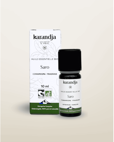 Huile essentielle bio SARO (Mandravasarotra)