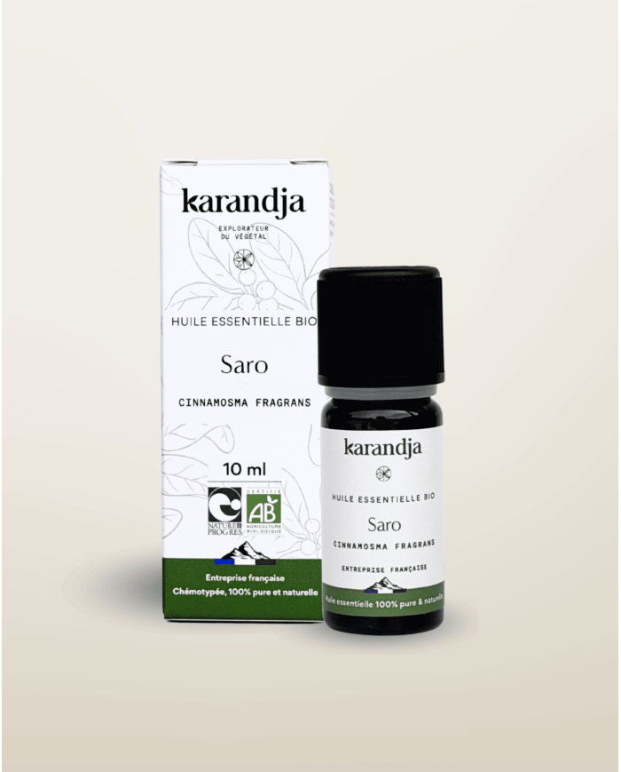 Huile essentielle bio SARO (Mandravasarotra)