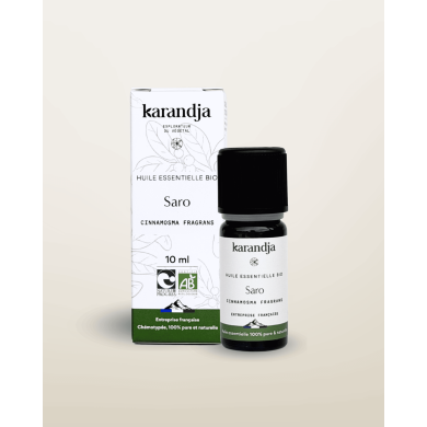 Huile essentielle bio SARO (Mandravasarotra)