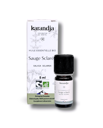 Huile essentielle bio SAUGE SCLAREE