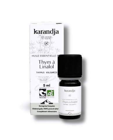 Huile essentielle bio THYM A LINALOL