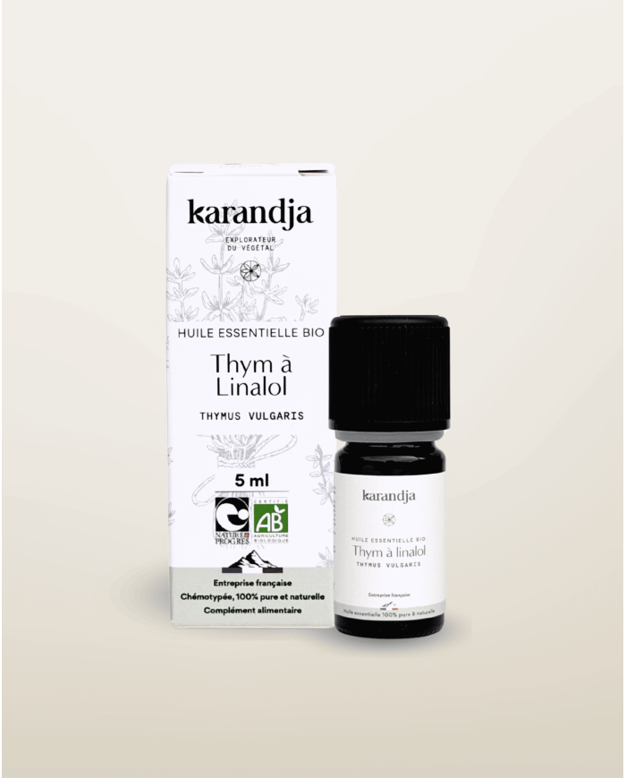 Huile essentielle bio THYM A LINALOL
