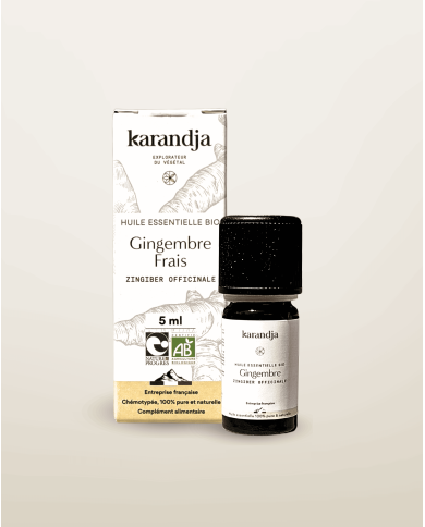 Huile essentielle bio GINGEMBRE FRAIS