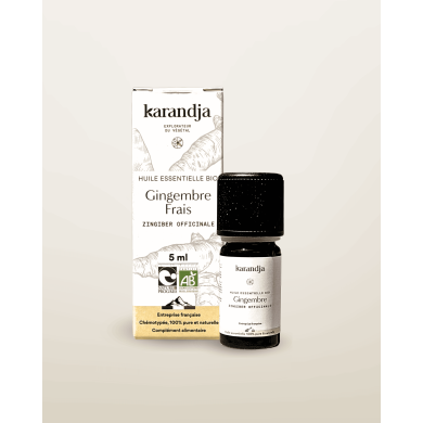 Huile essentielle bio GINGEMBRE FRAIS