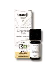 Huile essentielle bio GINGEMBRE FRAIS