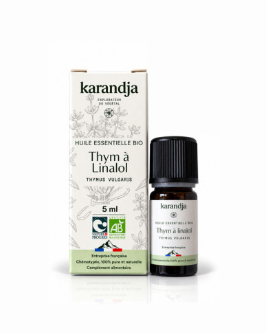 Huile essentielle bio THYM A LINALOL
