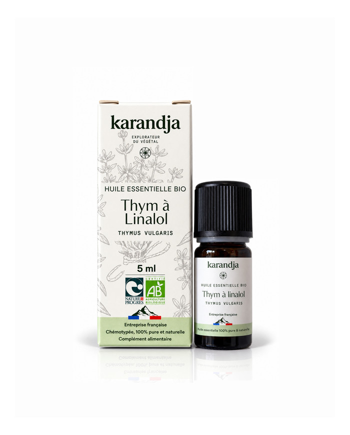 Huile essentielle bio THYM A LINALOL