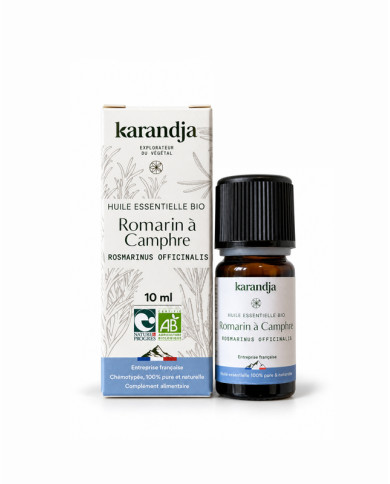 Huile essentielle bio ROMARIN À CAMPHRE
