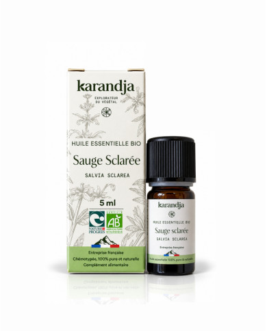 Huile essentielle bio SAUGE SCLAREE