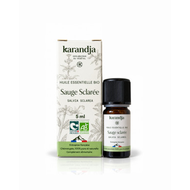 Huile essentielle bio SAUGE SCLAREE