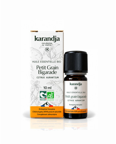 Huile essentielle bio PETIT GRAIN BIGARADE