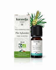 Huile essentielle PIN SYLVESTRE Bio chémotypée, 100% pure et naturelle, Karandja laboratoire, origine France (05)