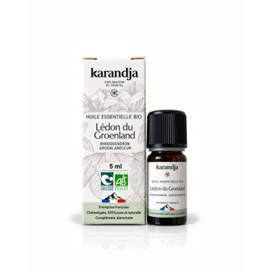 Huile essentielle bio LÉDON DU GROENLAND