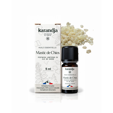 Huile essentielle ANETH Bio chémotypée, 100% pure et naturelle, Karandja laboratoire.