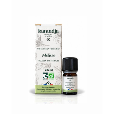 Huile essentielle bio MELISSE