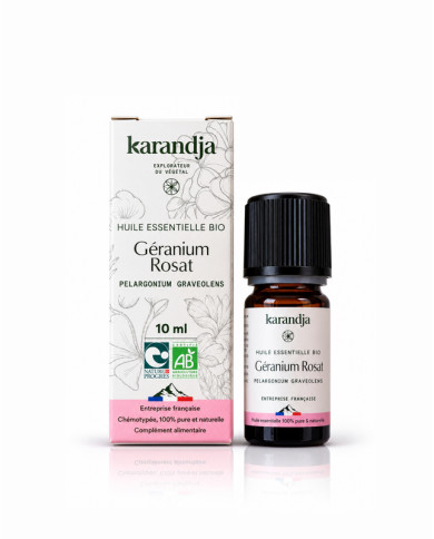 Huile essentielle bio GERANIUM ROSAT
