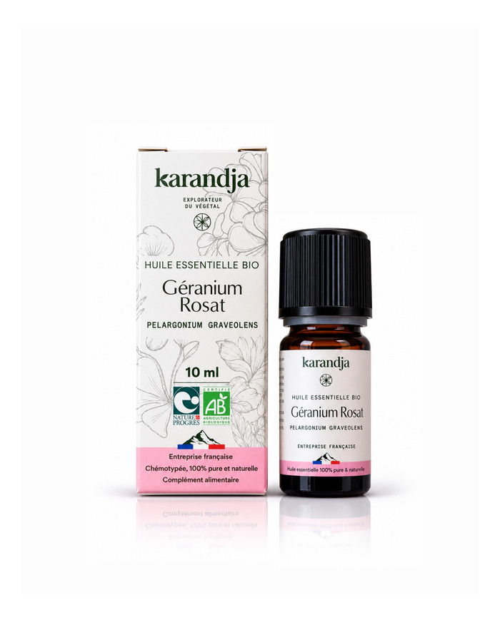 Huile essentielle bio GERANIUM ROSAT