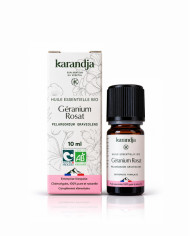 Huile essentielle bio GERANIUM ROSAT