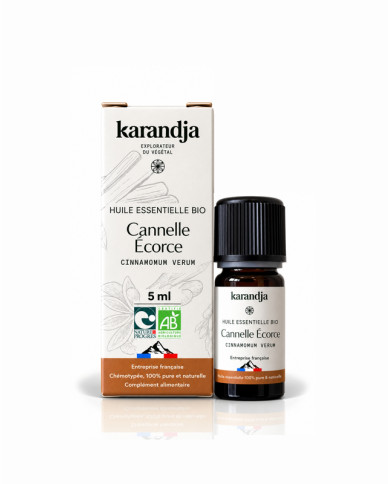 Huile essentielle bio CANNELLE ÉCORCE (cannelle de Ceylan)