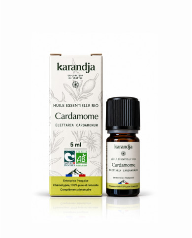 Huile essentielle bio CARDAMOME