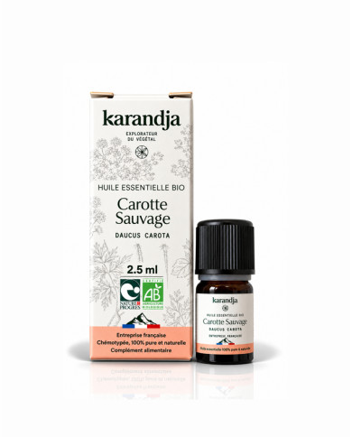 Huile essentielle bio CAROTTE SAUVAGE
