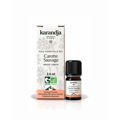 Huile essentielle bio CAROTTE SAUVAGE