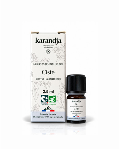Huile essentielle bio CISTE