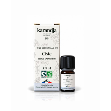 Huile essentielle bio CISTE