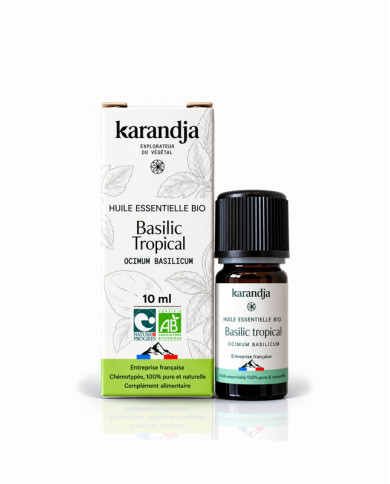 Huile essentielle bio BASILIC TROPICAL