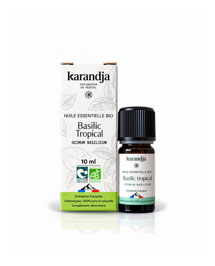 Huile essentielle bio BASILIC TROPICAL